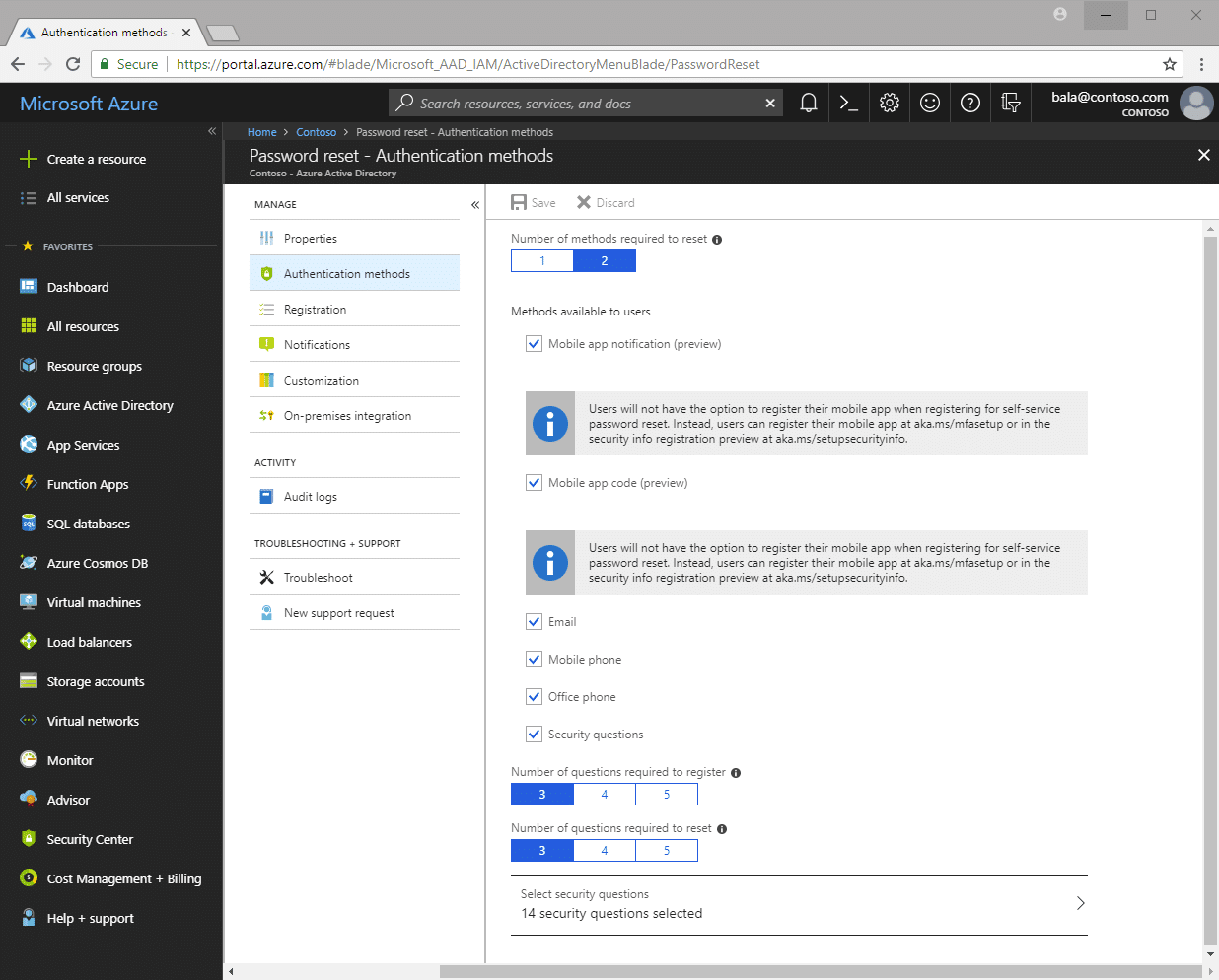 Bloggat - Azure Self Service Password Reset (SSPR) - Advitum